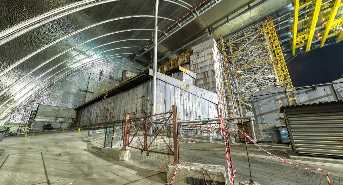 Chernobyl Nuclear Power Plant Sarcophagus
